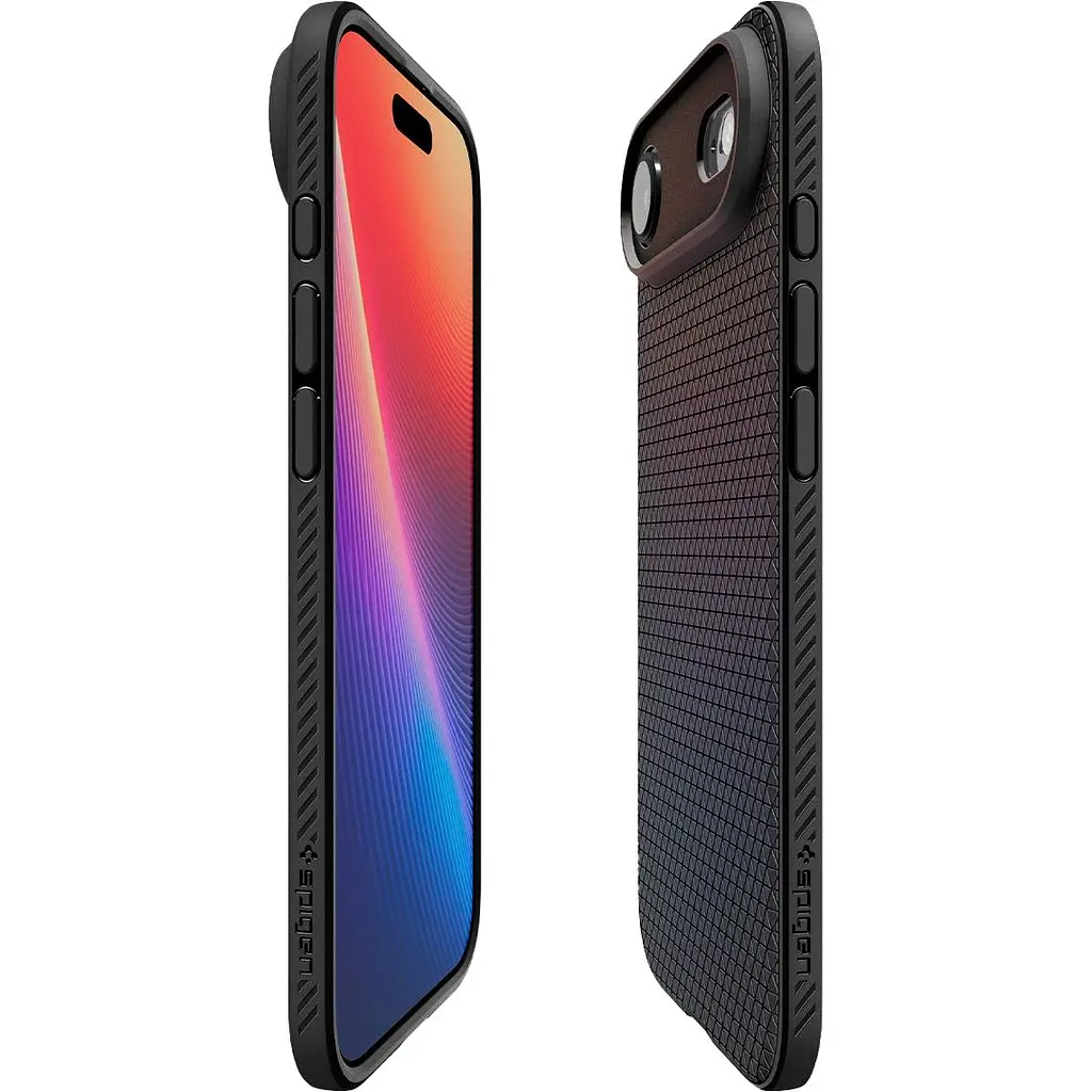 Чохол Spigen Liquid Air для Apple iPhone Air Matte Black (ACS10302) [152026] - фото 4