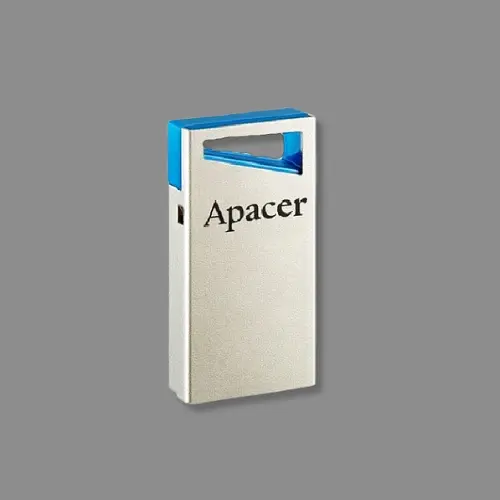 Флешка металева Apacer AH155 64 Gb Usb 3.2 сріблясто синя - фото 4