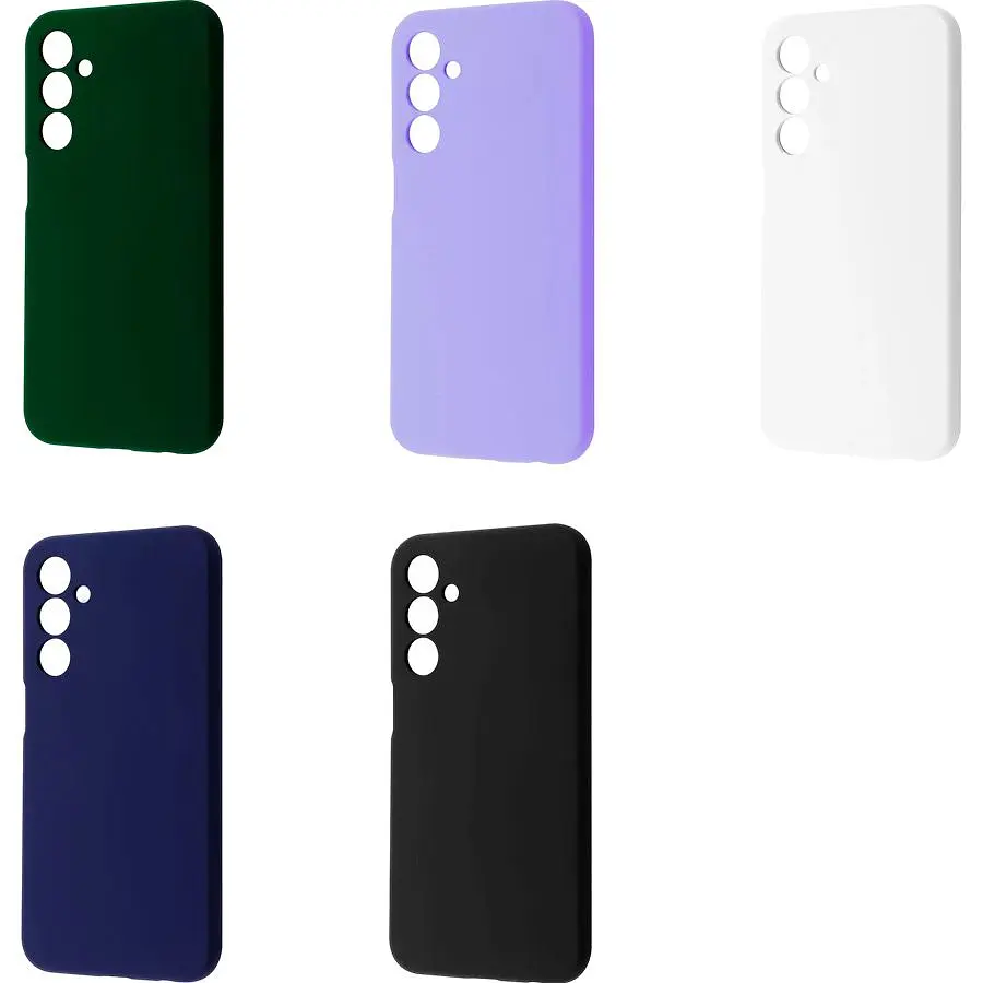 Чохол Wave Full Silicone Cover для Samsung Galaxy A25 Black [102885] - фото 4