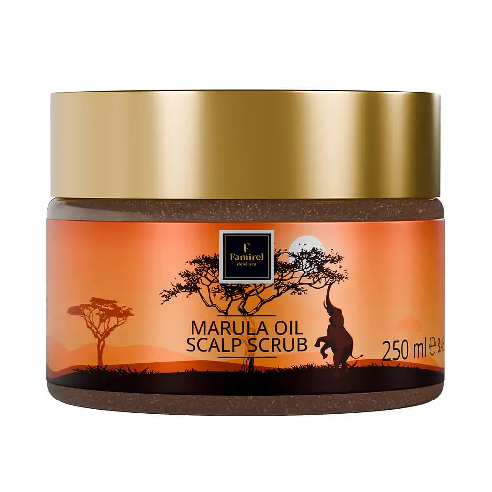 Скраб для шкіри голови Famirel Marula Oil, 250 мл Фамірель марула