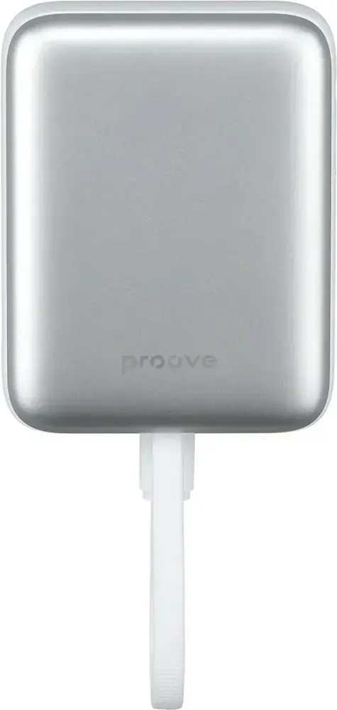 Портативний акумулятор Proove Neutron Magnetic 22.5W 10000mAh silver white (PBNE22022206) - фото 3