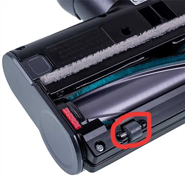 Ролик передній (D=11 мм) на турбощітку для акумуляторного пилососу Samsung PowerStick JET, DJ66-00806A - фото 3
