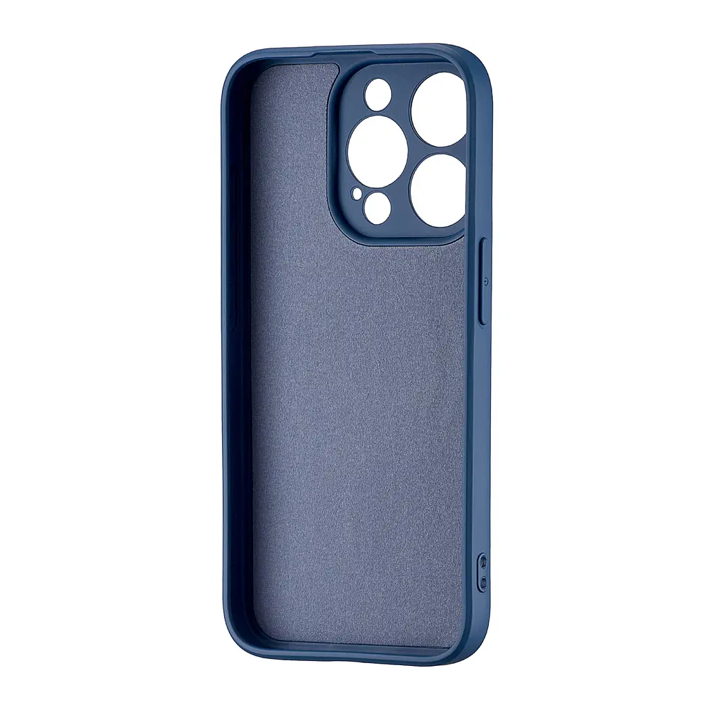 Чохол TPU with MagSafe Protected Camera iPhone 15 Pro Dark Blue - фото 2