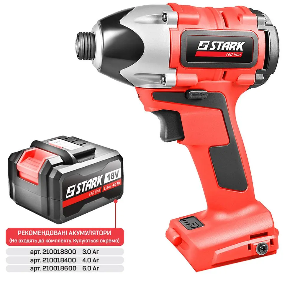 Шуруповерт аккумуляторный Stark CID-1830 B Body бесщеточный без зарядного и аккумулятора (210018210) - фото 4