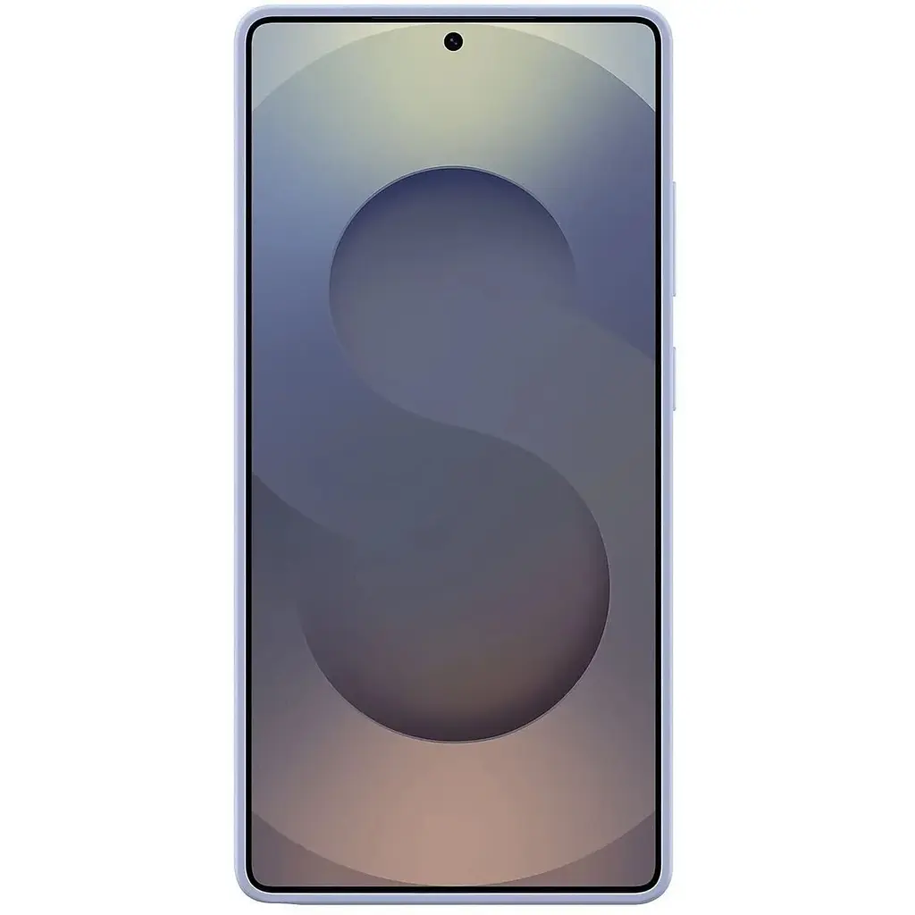 Оригинальный противоударный силиконовый чехол Samsung Silicone Case для Galaxy S25 Ultra Light Blue EF-PS938CLEGWW - фото 4