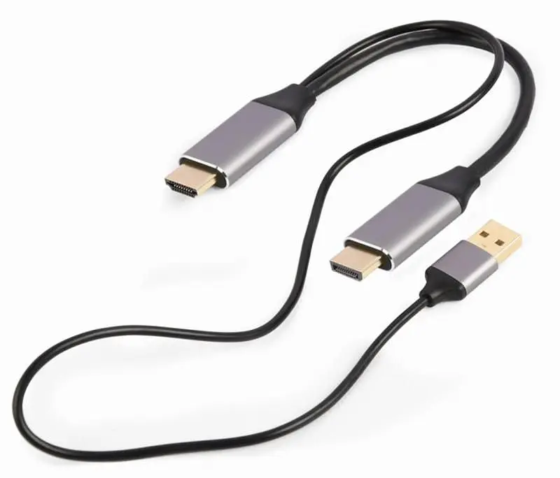 Кабель Cablexpert HDMI-DisplayPort, 2м (A-HDMIM-DPM-01) - фото 2
