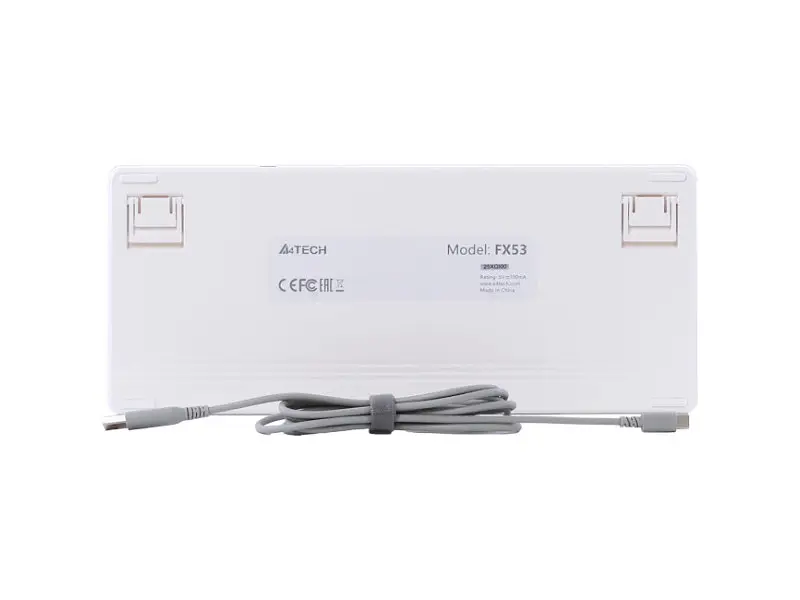 Клавіатура A4Tech Fstyler FX53 White - фото 5