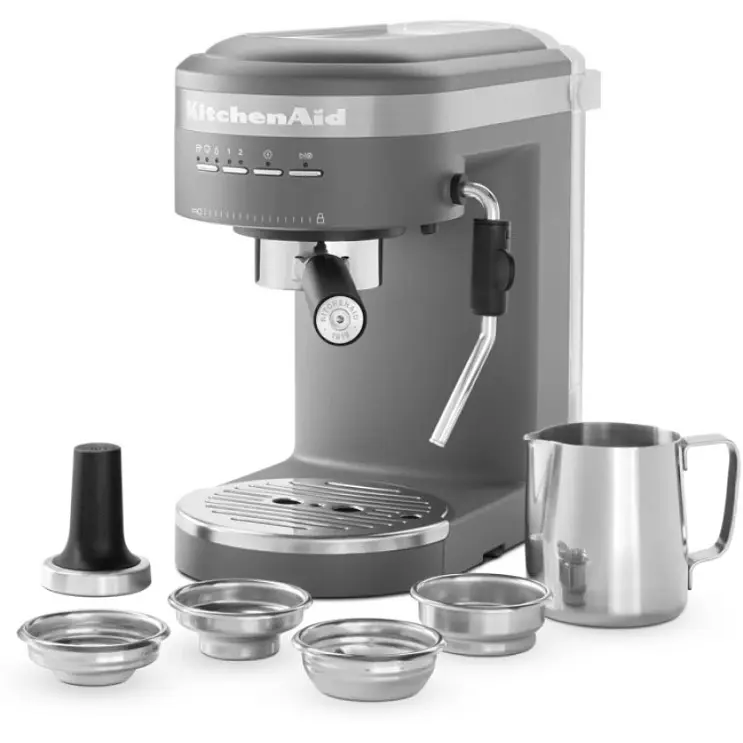 Кофеварка KitchenAid 5KES6403EDG темно серая - фото 4