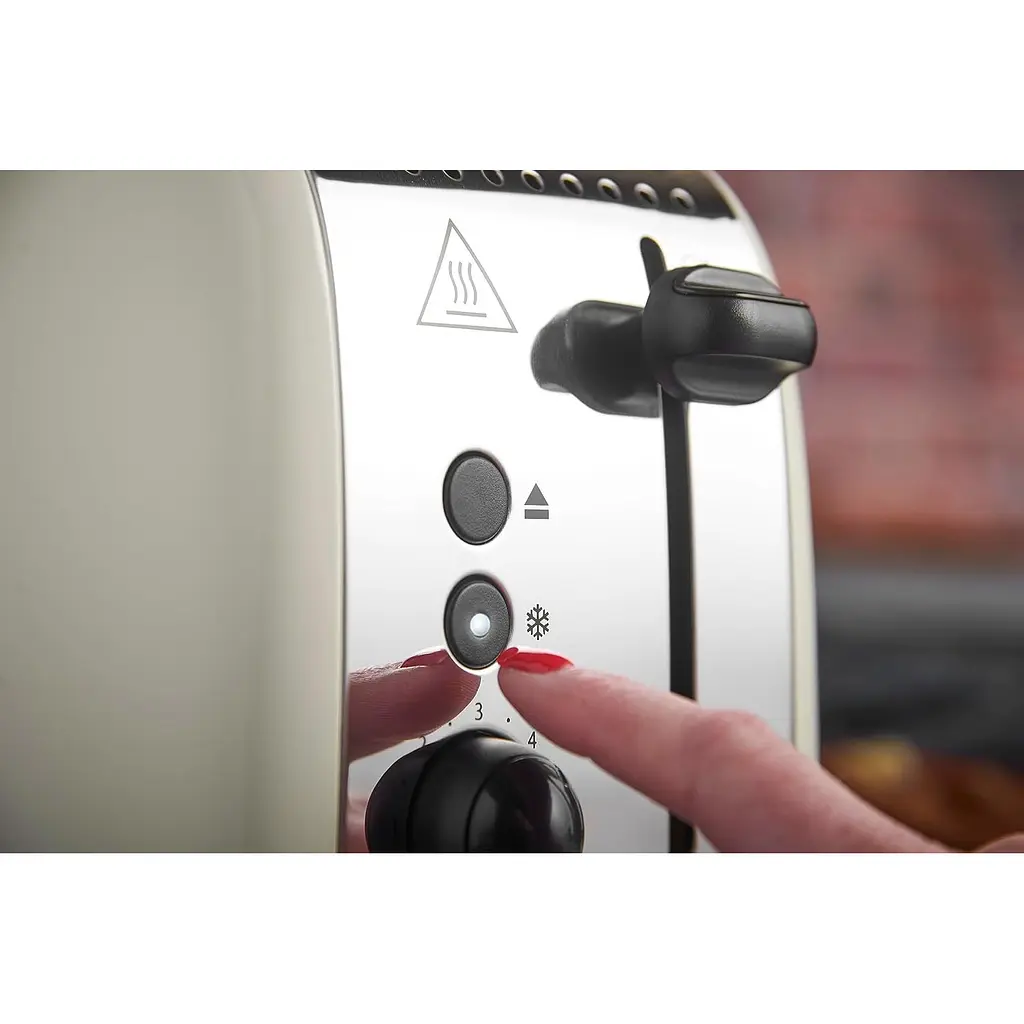 Тостер Russell Hobbs Colours Plus бежевый 1600 Вт (26551-56) - фото 8