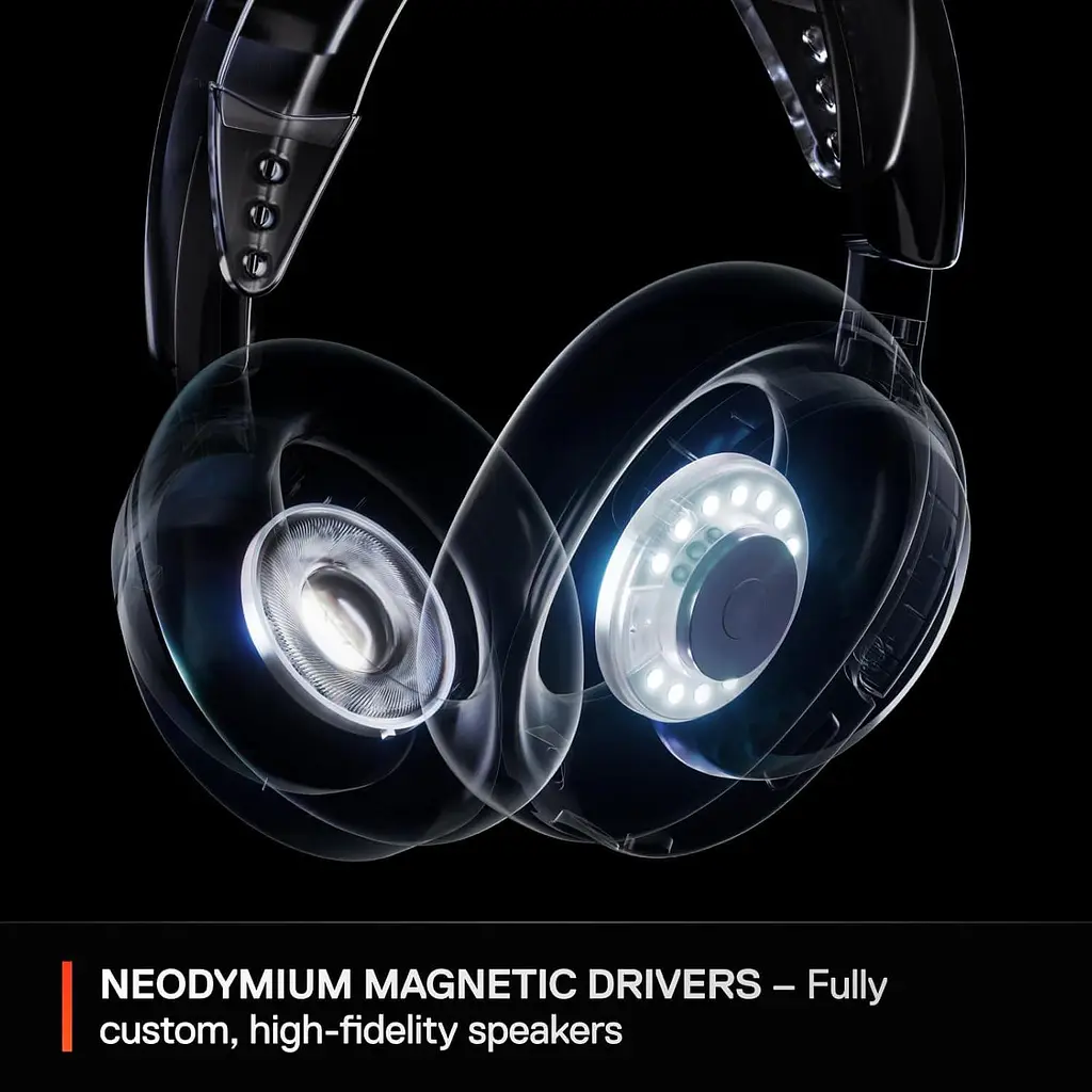 Ігрова гарнітура SteelSeries Arctis Nova 3P Wireless MultiPlatform Lavender (61692) - фото 12