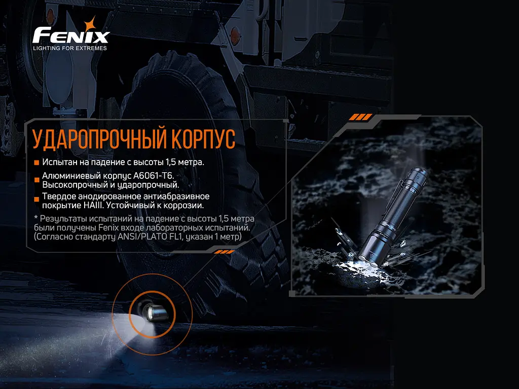 Фонарь ручной Fenix TK20R V2.0 - фото 18