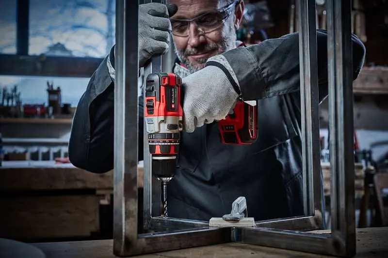 Шуруповерт-дрель ударная аккумуляторная Professional TP-CD 18/80 Li-i BL - Solo PXC 18В Einhell teh0025232 - фото 4