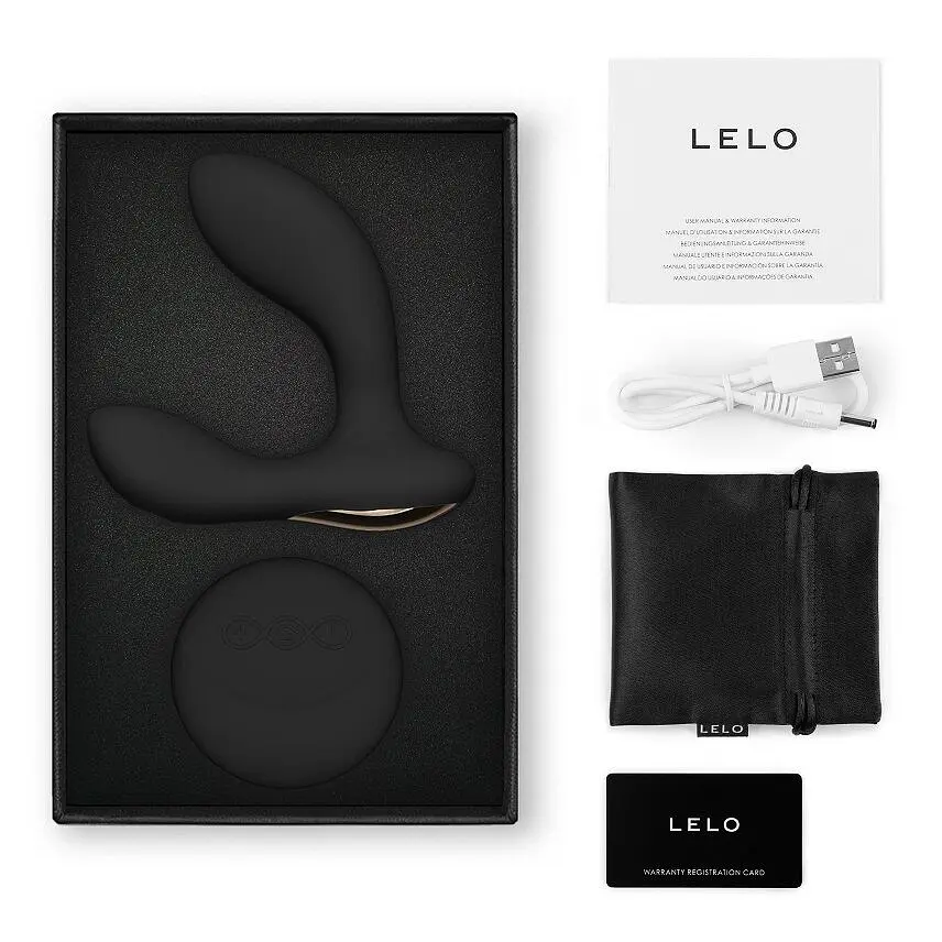 Массажер простаты LELO Hugo 2 Remote Black - фото 3