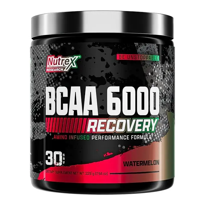 Амінокислота BCAA Nutrex Research BCAA 6000, 255 грам - Кавун