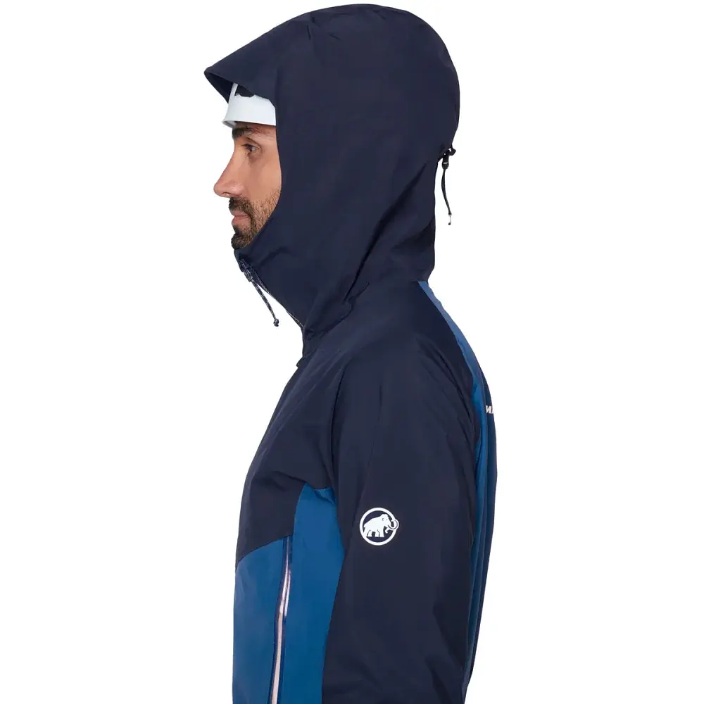 Куртка Mammut Crater IV HS Hooded Jacket M XL tschiel-marine - фото 2