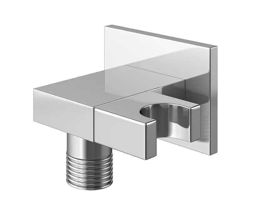 Душова система Kohlman Saxo 40 chrome + BOX прихованого монтажу QW210SQ40, Хром - фото 5