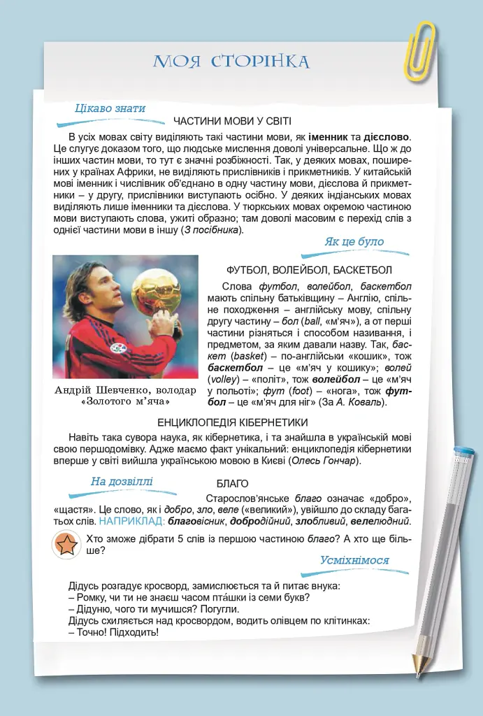 Українська мова 8 клас. Підручник - Віктор Заболотний - фото 6