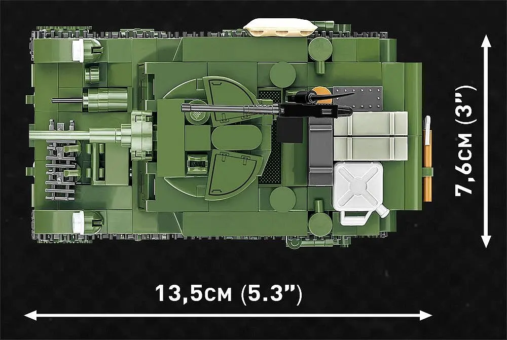 Конструктор COBI танк 1:35 M3A1 STUART 3048 - фото 4