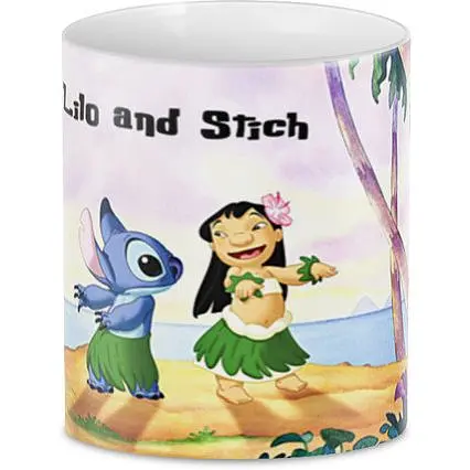 Кружка GeekLand Стич Lilo and Stitch 02.18.168 330 мл белая - фото 2