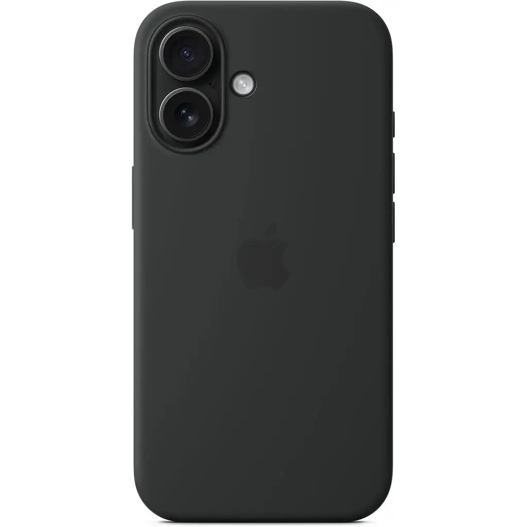 Оригинальный силиконовый чехол Apple Silicone Case with MagSafe для iPhone 16 (6.1") Midnight MYY13ZM/A - фото 5