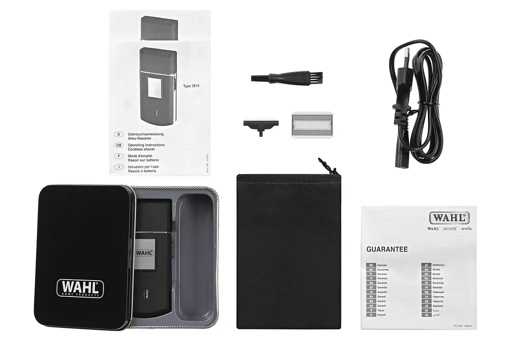 Бритва электр. WAHL сеточная Travel Shaver, бритв.головок-1, сух., триммер, черный Moser teh0017993 - фото 3