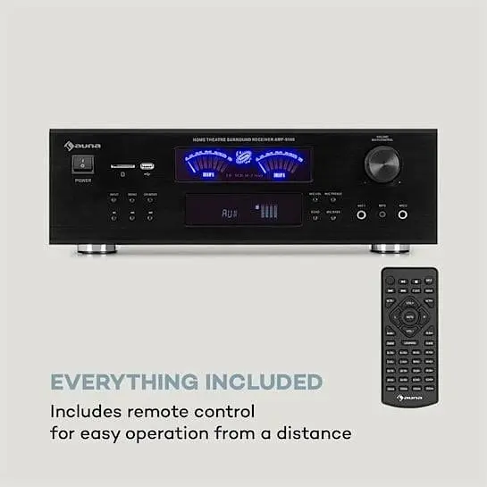 Підсилювач звуку Auna AMP 5100 BT 5.1 (10034620) - фото 6