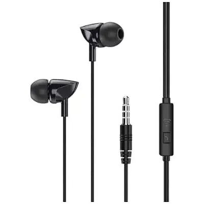 Навушники Remax with mic Wired Earphone RW-106 HD Mic - фото 4