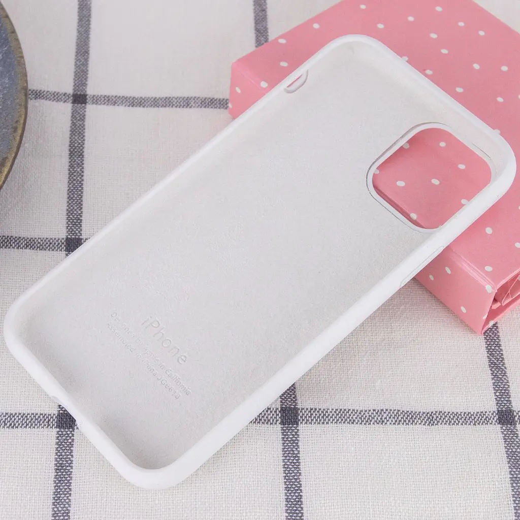 Чохол Silicone Case для Apple iPhone 12 Pro Max (White) АА [51543] - фото 2