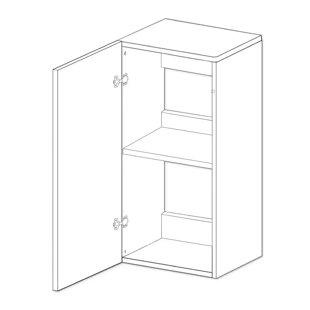 Акваріумна тумба Dupla Cube Stand 80 High gloss black 45x45x90 см (80910) - фото 4