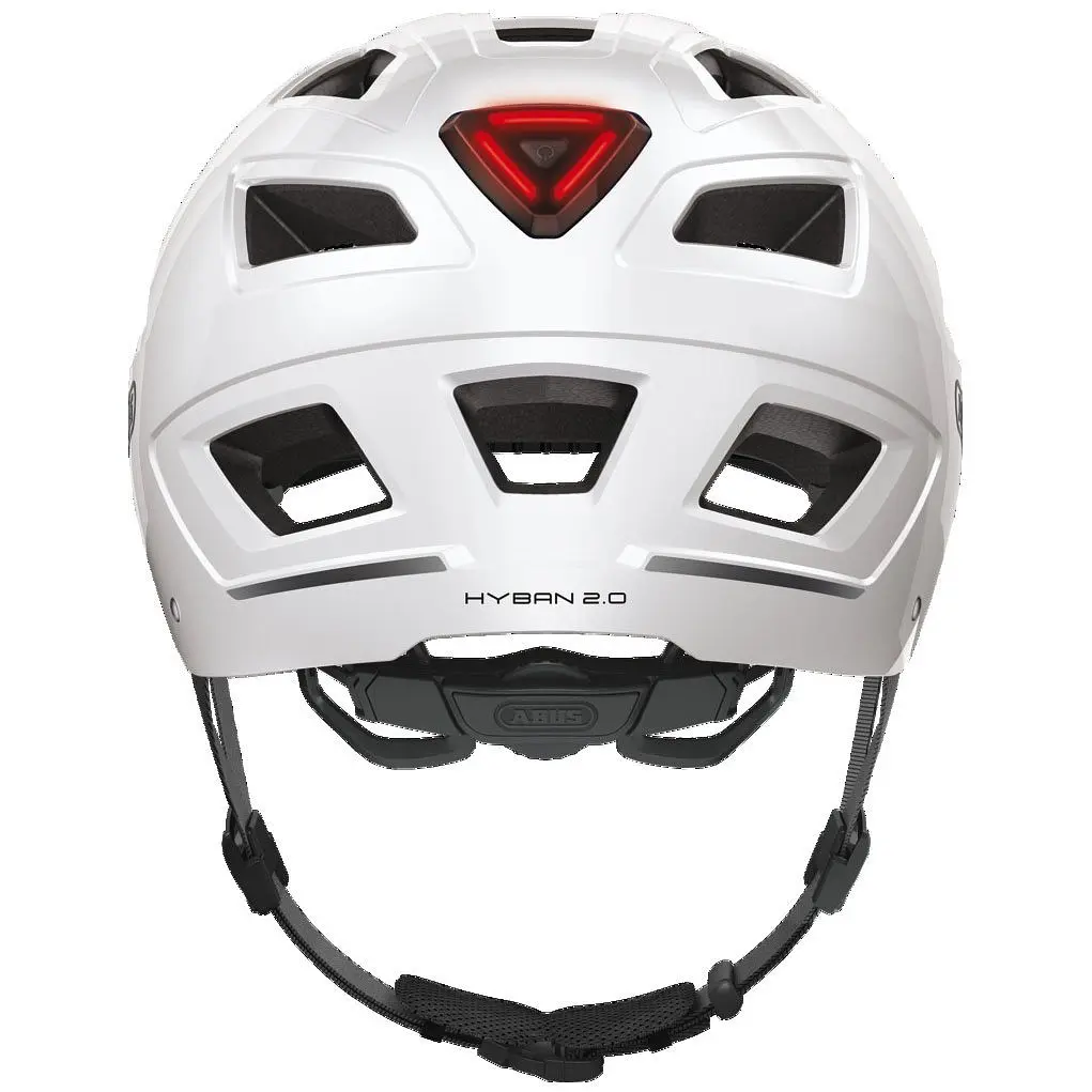 Велошлем Abus Hyban 2.0 M Polar White (1007-869020) - фото 3