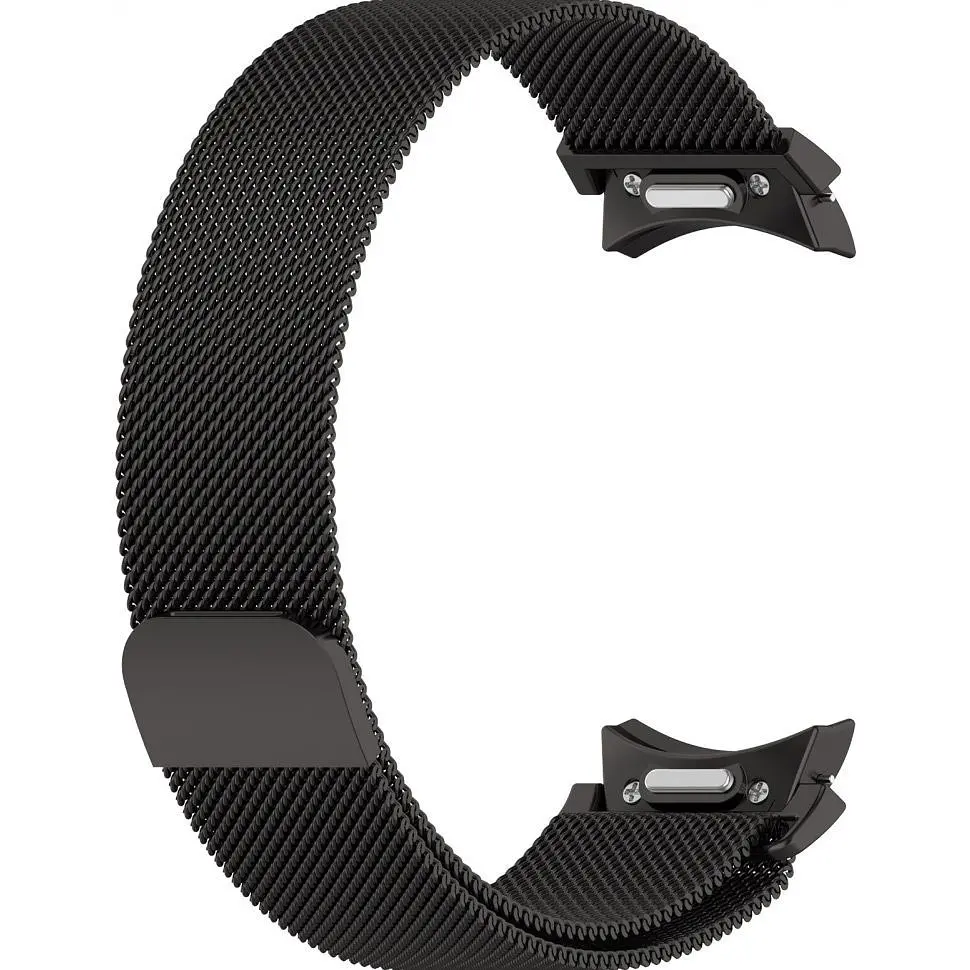 Ремінець ArmorStandart Milanese Magnetic для Samsung Galaxy Watch 7/FE/6/6 Classic/5/5 Pro/4/4 Classic Black (ARM86842) [151809] - фото 2