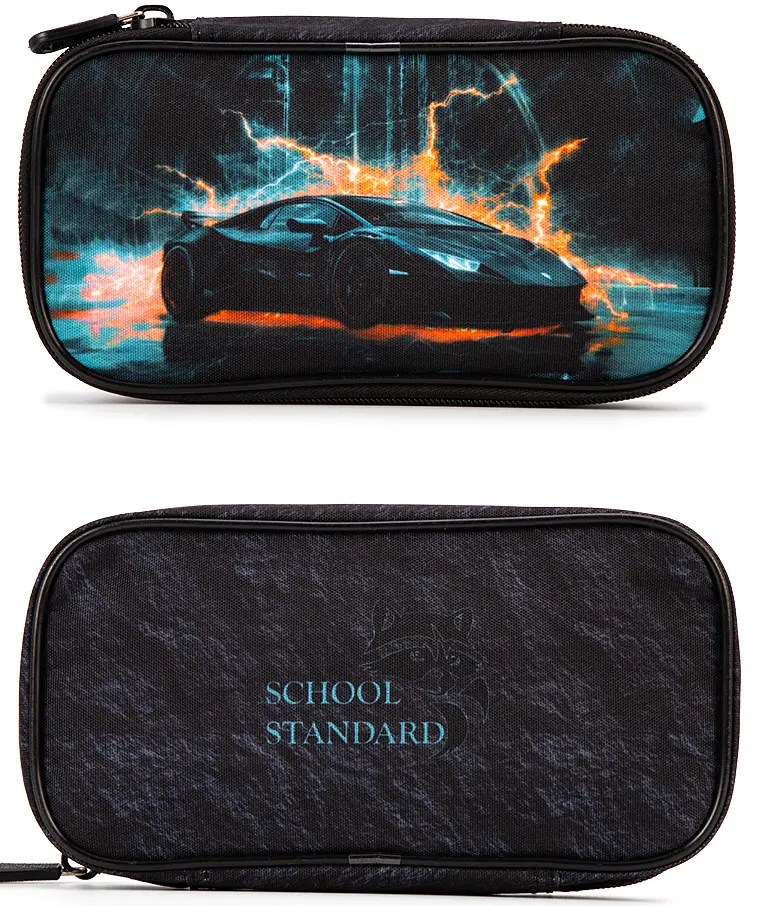 Шкільний ортопедичний рюкзак 3 в 1 для хлопчика School Standard 38х30х18 см з Машиною для першокласника (Full 170-76) - фото 4