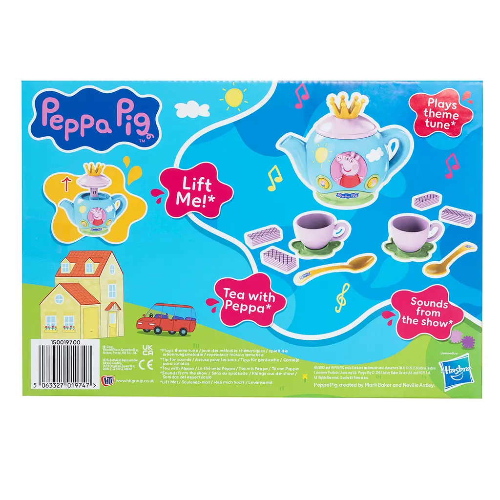 Інтерактивний ігровий набір Peppa Pig Чаювання (1500197) - фото 7
