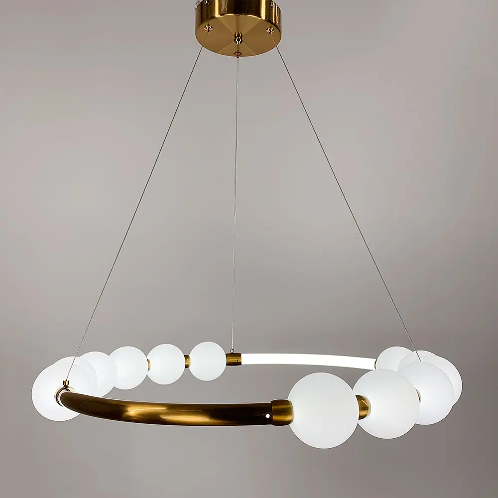 Люстра Nordic Pearl 60 см на 3 режима Line.F 902/600 - фото 4