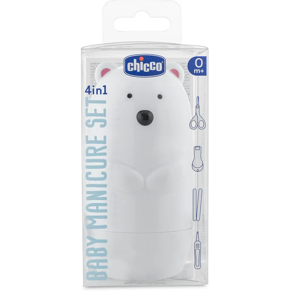 Дитячий манікюрний набір Chicco 4 в 1 Polar bear (10731.10) - фото 2