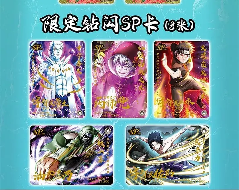 Колекційні картки бустер-упаковка Наруто Naruto CC N 02 - фото 7