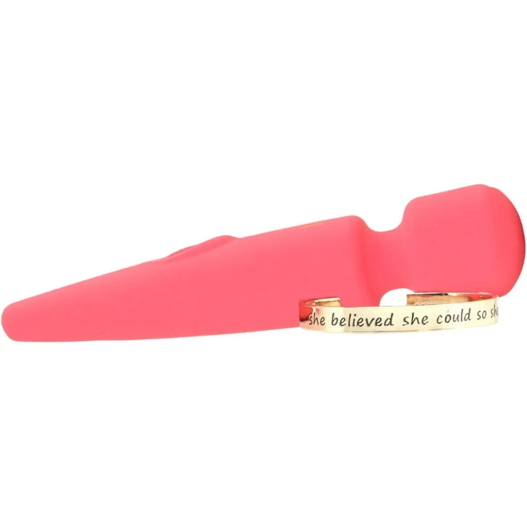 Вібратор Rianne S Bella Mini Wand Coral (SO3870) [167932] - фото 4