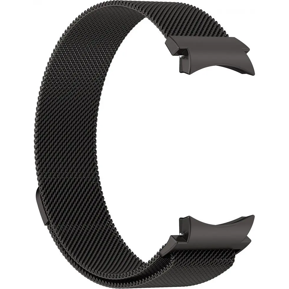 Ремінець ArmorStandart Milanese Magnetic для Samsung Galaxy Watch 7/FE/6/6 Classic/5/5 Pro/4/4 Classic Black (ARM86842) [151809] - фото 3