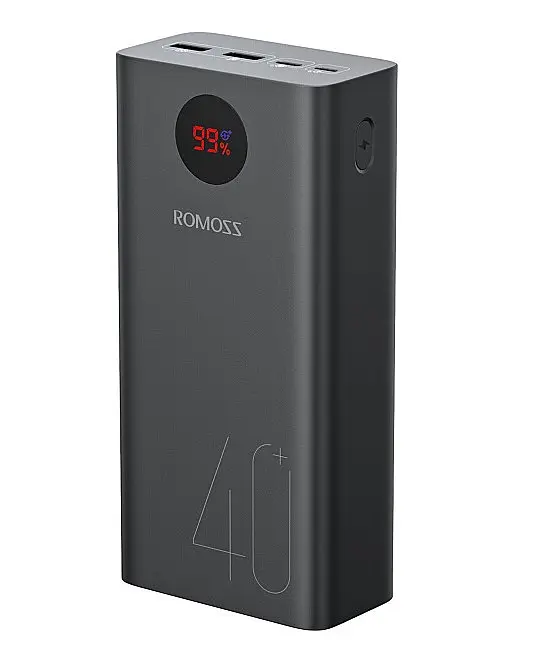 АКБ зовнішній портативний Romoss PEA40 40000mAh 18W (PEA40-112-2A45) чорний - фото 4
