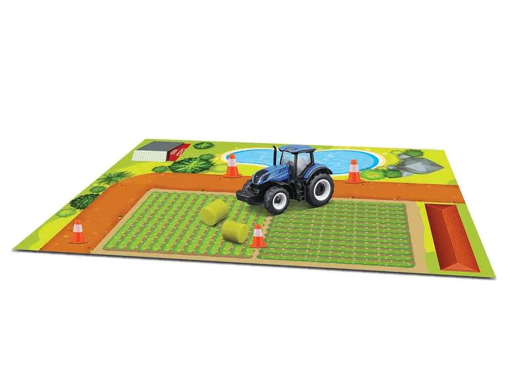 Машинка MAISTO в асортименті "Mini Work Machine Tractors" з ігровою поверхнею, 15592 - фото 4