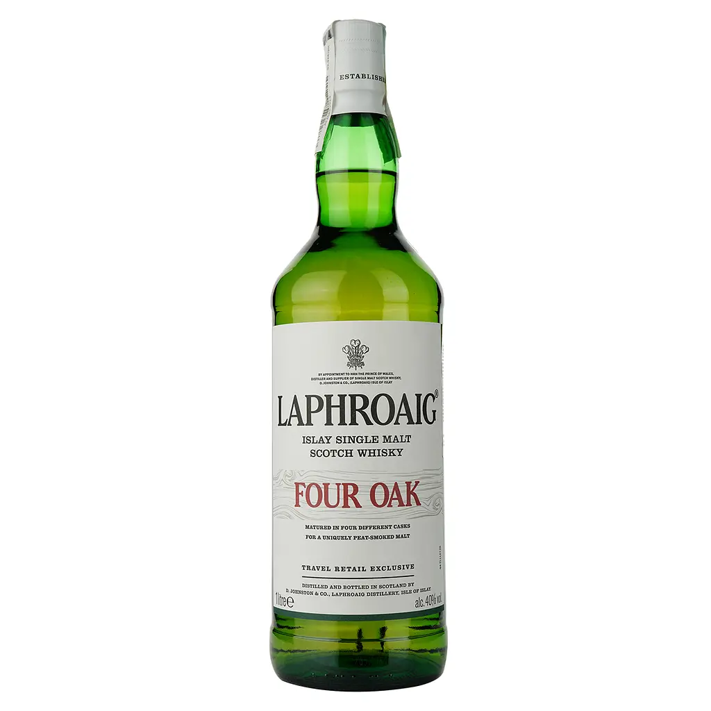Виски Laphroaig Four Oak Single Malt Scotch Whisky, 40%, 1 л - фото 2