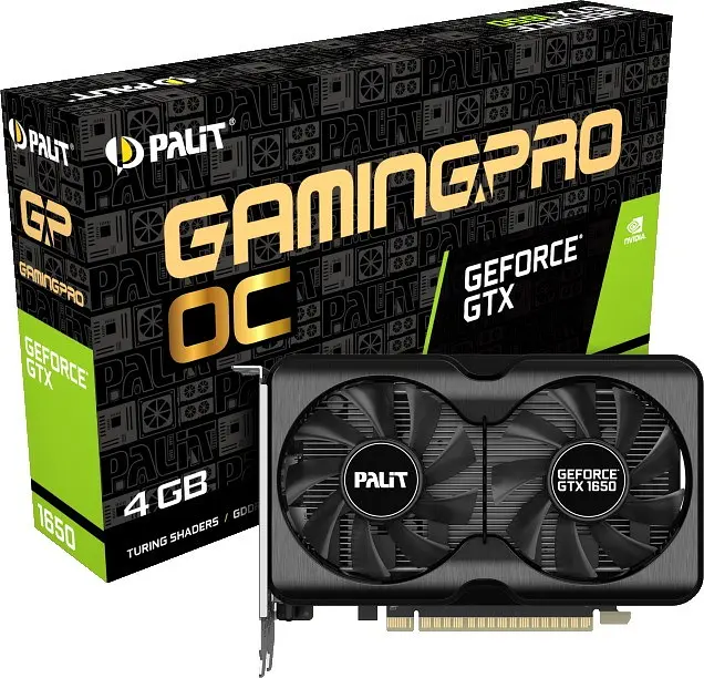 Відеокарта GeForce GTX 1650 4GB Palit GP OC (NE61650S1BG1-1175A) Б/В - фото 2