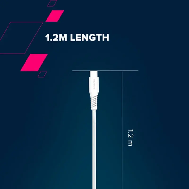 Дата кабель USB-C to USB-C 2.0m CC100SC 100W 2m White Canyon (CNS-CC100SC20W) - фото 7