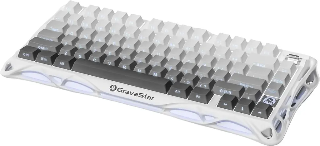 Клавиатура GravaStar Mercury K1 TKL White (GSK1_GWHT) - фото 2