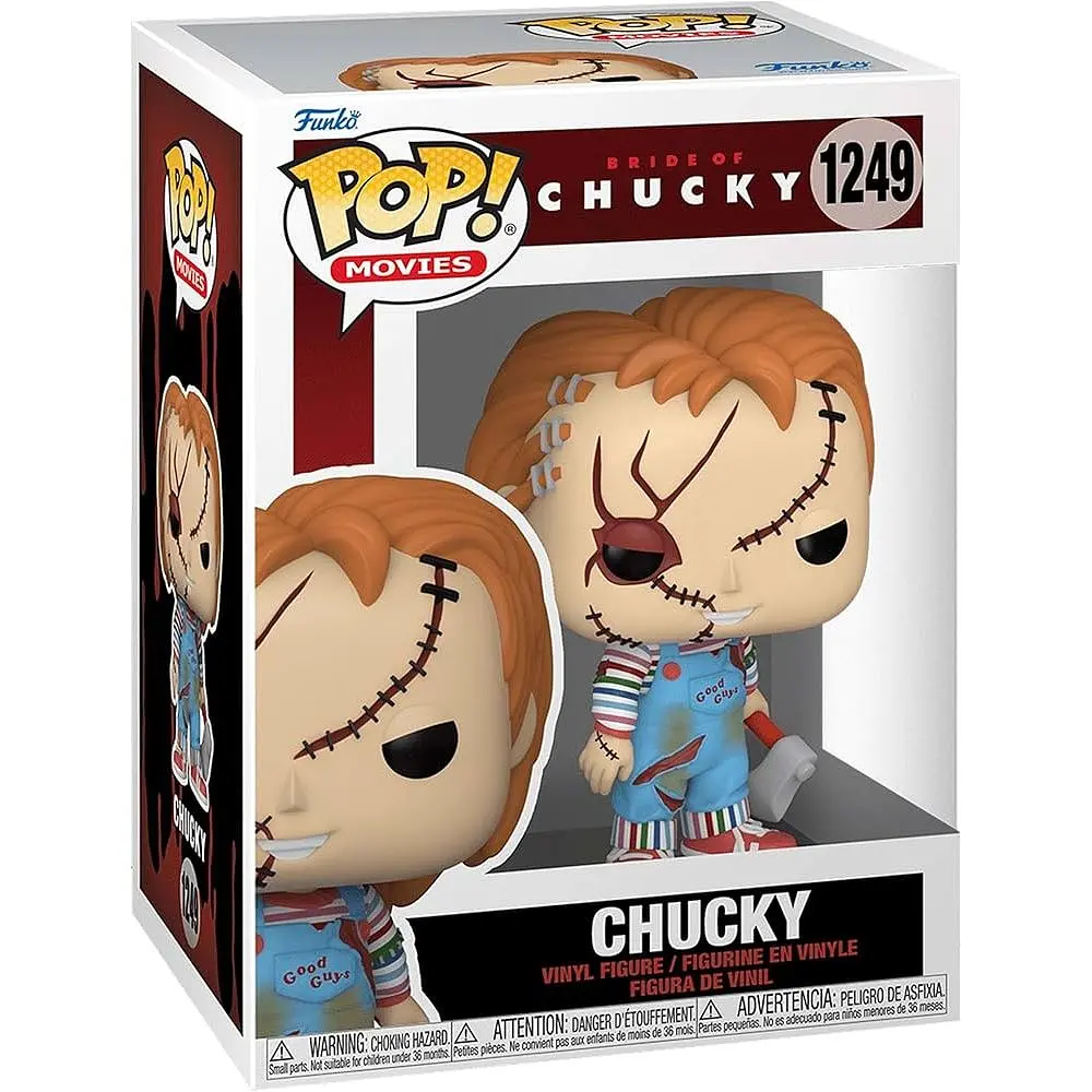 Фігурка Funko Pop Movies Чакі Лялька Чакі Bride of Chucky Chucky 10 см FP BC C 1249 - фото 3