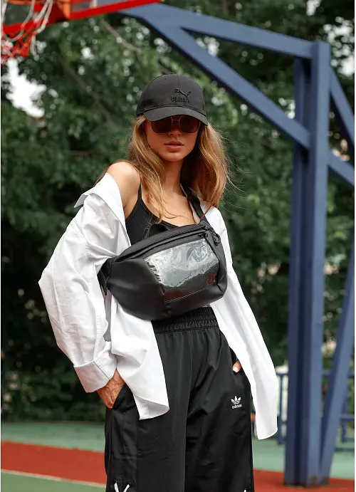 Жіноча сумка бананка Sambag 38х21 см sum0022809 - фото 10