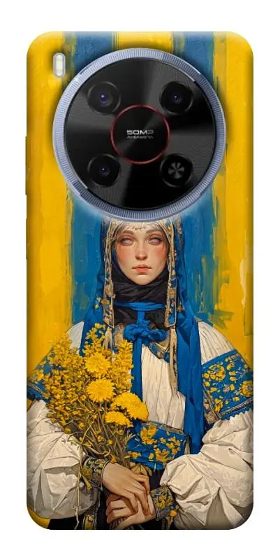 TPU чохол Demsky Ukrainian woman для ZTE Nubia V70 Max