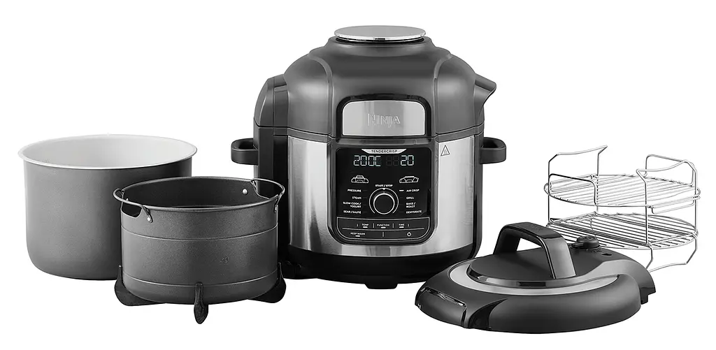 Мультиварка-скороварка Ninja Foodi MAX Health Grill & Air Fry 9-in-1, 7.5 л (OP500EU) - фото 4
