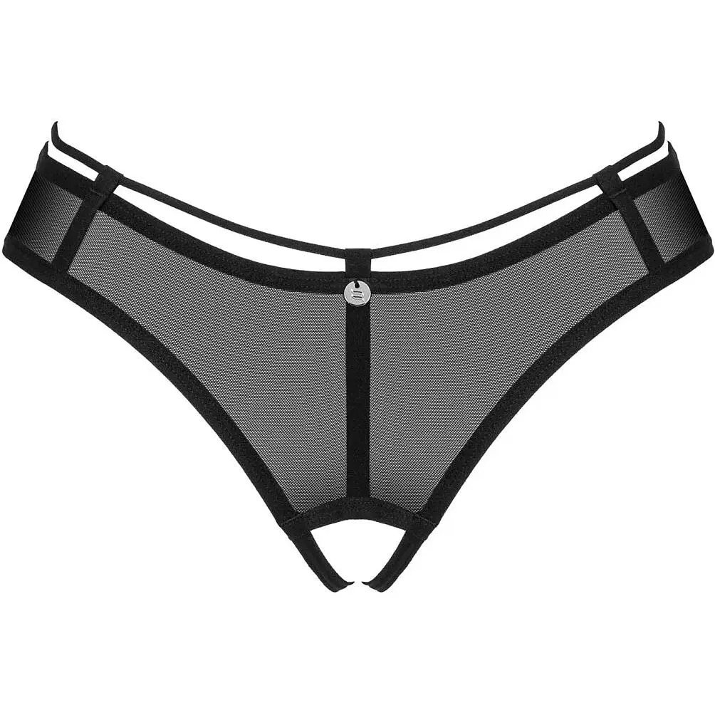 Трусики Obsessive Roxelia crotchless Thong XS/S - фото 3