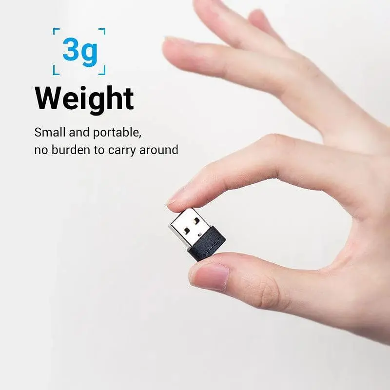 Перехідник Vention USB 2.0 Male to USB-C Female Adapter Black PVC Type (CDWB0) - фото 7